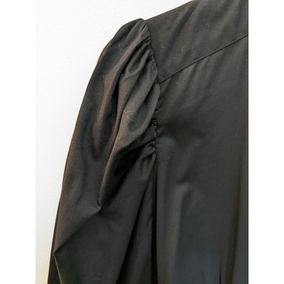 NWT Women's Prologue Black Puff Long Sleeve Shirt dress  XL - Picture 4 of 12